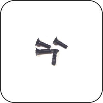 SF3X10 - M3x10 Flat Head Screw x 4