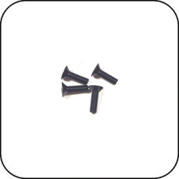 SF3X10 - M3x10 Flat Head Screw x 4