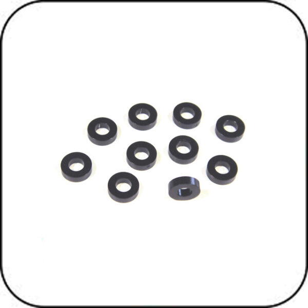 SH1.75 6x3x1.75mm Шайбы (Черный) x 10
