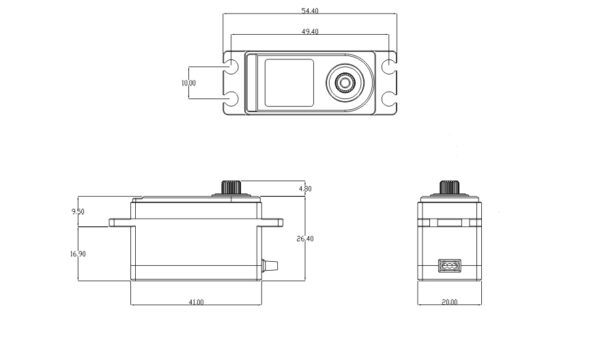 SRT CH6012 HV CORELESS Servo — изображение 5