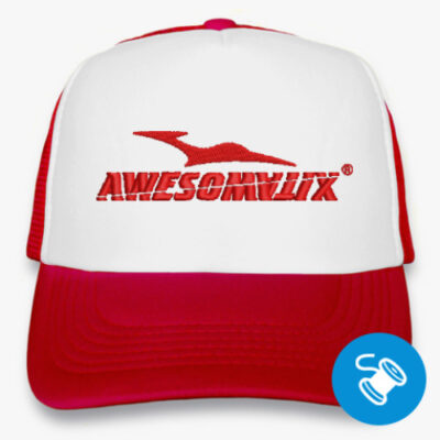 Кепка Trucker - Awesomatix, красная