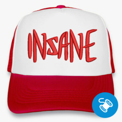 Кепка Trucker - Insane, красная
