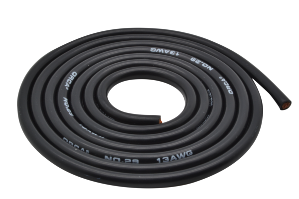 Медные провода с силиконовой изоляцией 13AWG (1 метр)
