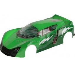 Кузов Marussia B2, ПВХ толщиной 0.4 мм (с масками)