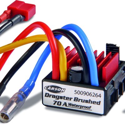 Carson 906264 - Dragster Brushed 70A - Waterproof - Brushed ESC - 70A
