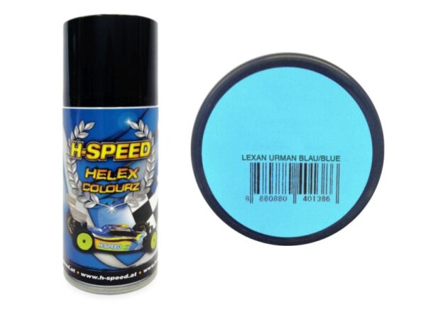 Краска по лексану ярко голубая H-Speed HSPS018 (150мл)