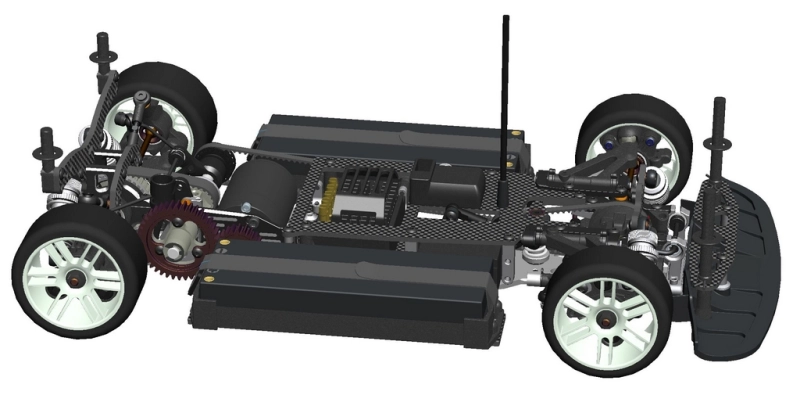 Кит-набор Natrix 750-e 1/10 4wd EP — изображение 3